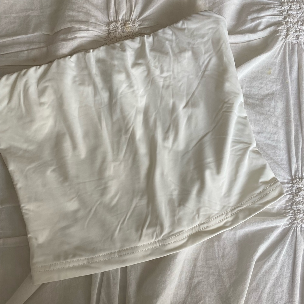 princess polly tube top white NWOT